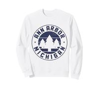 Orgullo Vintage de ANN Arbor Michigan Sudadera