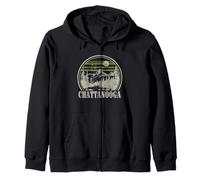 Orgullo Vintage de Chattanooga Tennessee Sudadera con Capucha