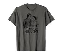 Orgullo y prejuicio Desde 1813 Darcy y Elizabeth Pen and Ink Camiseta