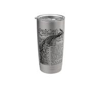 Orgullo y prejuicio Jane Austen Gifts Book Lover para mujeres Vaso térmico de acero inoxidable de doble pared