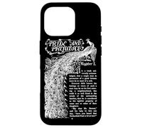 Orgullo y prejuicio Regalos Mujeres Jane Austen Libros Carcasa para iPhone 16 Pro