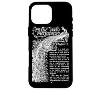 Orgullo y prejuicio Regalos Mujeres Jane Austen Libros Carcasa para iPhone 16 Pro MAX