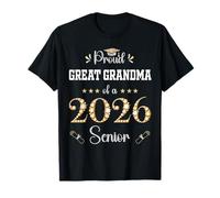 Orgullosa Abuela de una graduación de Graduado Senior 2026 Camiseta