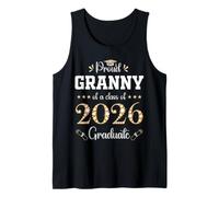 Orgullosa Abuela de una graduación de Graduado Senior 2026 Camiseta sin Mangas