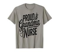 Orgullosa Abuela Enfermera Enfermería del corazón Camiseta