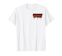 Orgullosa Bandera Alemana de Alemania, Letras patrióticas Drip Germany Camiseta
