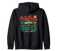 Orgullosa de Mis Raíces, Herencia Hispana Sudadera con Capucha