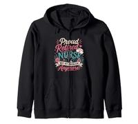 Orgullosa Enfermera jubilada ya no es mi Problema Jubilación Divertida Sudadera con Capucha