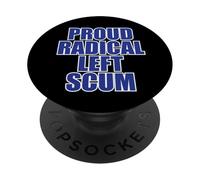 Orgullosa Escoria Radical Izquierda PopSockets PopGrip Adhesivo