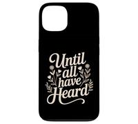 Orgullosa fe Cristiana Jesucristo Dios hasta Que Todos hayan escuchado Carcasa para iPhone 13
