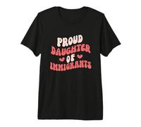 Orgullosa Hija De Inmigrantes Hijas De Inmigración Camiseta Premium
