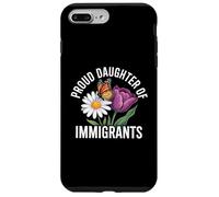 Orgullosa Hija de inmigrantes Mariposa Floral Carcasa para iPhone 7 Plus/8 Plus
