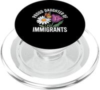Orgullosa Hija de inmigrantes Mariposa Floral PopSockets PopGrip para MagSafe