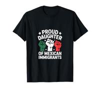 Orgullosa Hija De Inmigrantes Mexicanos Camiseta