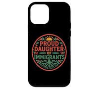 Orgullosa Hija De Inmigrantes Raíces Cultura Orgullo No Migra Carcasa para iPhone 12 mini