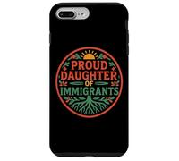 Orgullosa Hija De Inmigrantes Raíces Cultura Orgullo No Migra Carcasa para iPhone 7 Plus/8 Plus