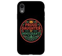 Orgullosa Hija De Inmigrantes Raíces Cultura Orgullo No Migra Carcasa para iPhone XR