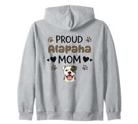 Orgullosa Madre De Alapaha, Bulldog De Sangre Azul De Sudadera con Capucha