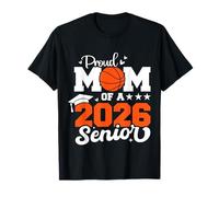 Orgullosa Madre de una Familia Que se graduó de Baloncesto sénior en 2026 Camiseta