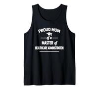 Orgullosa Madre de una maestría en administración de atención médica Camiseta sin Mangas