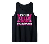 Orgullosa Mamá Animadora como Una Madre Normal Pero Mucho Más Fuerte Madre Camiseta sin Mangas