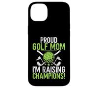 Orgullosa Mamá de Golf Estoy Raising Champions! Golf Mamá Carcasa para iPhone 14 Plus