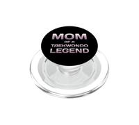 Orgullosa Mamá De Un Taekwondo Legend Fighter Tae Kwon Do Madre PopSockets PopGrip para MagSafe