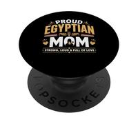 Orgullosa mamá egipcia, Fuerte Amor Total PopSockets PopGrip Adhesivo