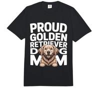 Orgullosa mamá Perro Golden Retriever Comfort Colors Adult Heavyweight T-Shirt