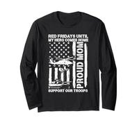 Orgullosa mamá Viernes Rojos hasta Que mi héroe vuelva a casa - Red Friday Manga Larga