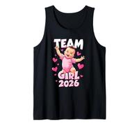 Orgullosa niña del equipo 2026 Camiseta sin Mangas