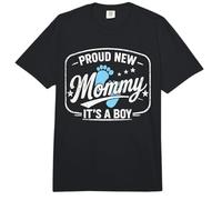 Orgullosa Nueva Mami, es un niño, mamá para ser, Madre por Primera Vez Comfort Colors Adult Heavyweight T-Shirt
