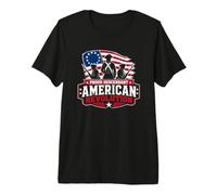 Orgullosa revolución Americana descendiente Camiseta Premium