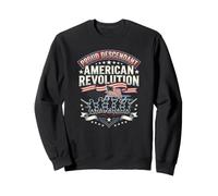 Orgullosa revolución Americana descendiente Sudadera