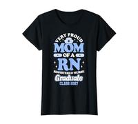 Orgullosa RN Graduate Mom Class of 2027 Nursing Camiseta
