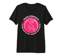 Orgullosa Subrogada Niñera Extrema Aumentar la Conciencia Subrogación Camiseta Premium