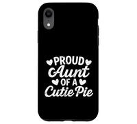 Orgullosa tía de un corazón Cutie Pie Carcasa para iPhone XR