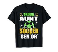 Orgullosa tía de una graduación de la clase senior de fútbol de 2025 Camiseta