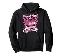 Orgullosa tía de una impresionante gimnasta de gimnasia tía Sudadera con Capucha