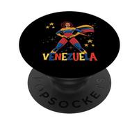 Orgullosa Venezuela Chica Latina Poder & Cultura PopSockets PopGrip Adhesivo