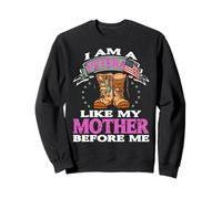 Orgullosa veterana como mi Madre Antes Que yo Sudadera