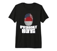 Orgullosamente Ambos Doble Ciudadanía Indonesia Camiseta Premium