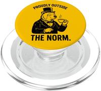 Orgullosamente Fuera de la Norma Victorian Tea Bear Lover PopSockets PopGrip para MagSafe