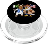 Orgullosas pakistaní-Americanas Bandera EE. UU. y Pakistán PopSockets PopGrip para MagSafe