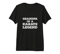 Orgulloso Abuelo de una Leyenda de Karate Abuelo Nieto Pop Camiseta Premium