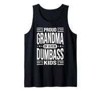 Orgulloso Abuelo de Unos cuantos Idiotas niños Divertido papá Humor Camiseta sin Mangas