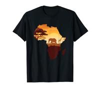 Orgulloso África África Country Elefante Big Five Love Camiseta