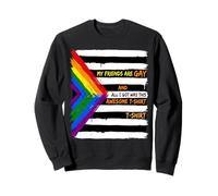 Orgulloso Aliado Mis Amigos Gay Me DIO Esto Sudadera