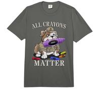 Orgulloso All Crayons Matter Corp Team Military Jarhead IYKYK Comfort Colors Adult Heavyweight T-Shirt
