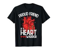 Orgulloso Amigo De Un Corazón Guerrero Cirugía Cor Camiseta